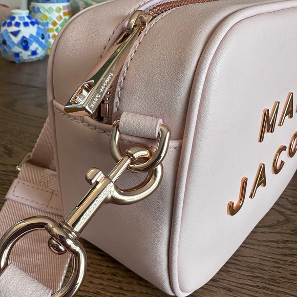 NWT! NEW! Marc Jacobs The Flash Camera Crossbody Bag - Pink Rose Gold - Picture 4 of 10
